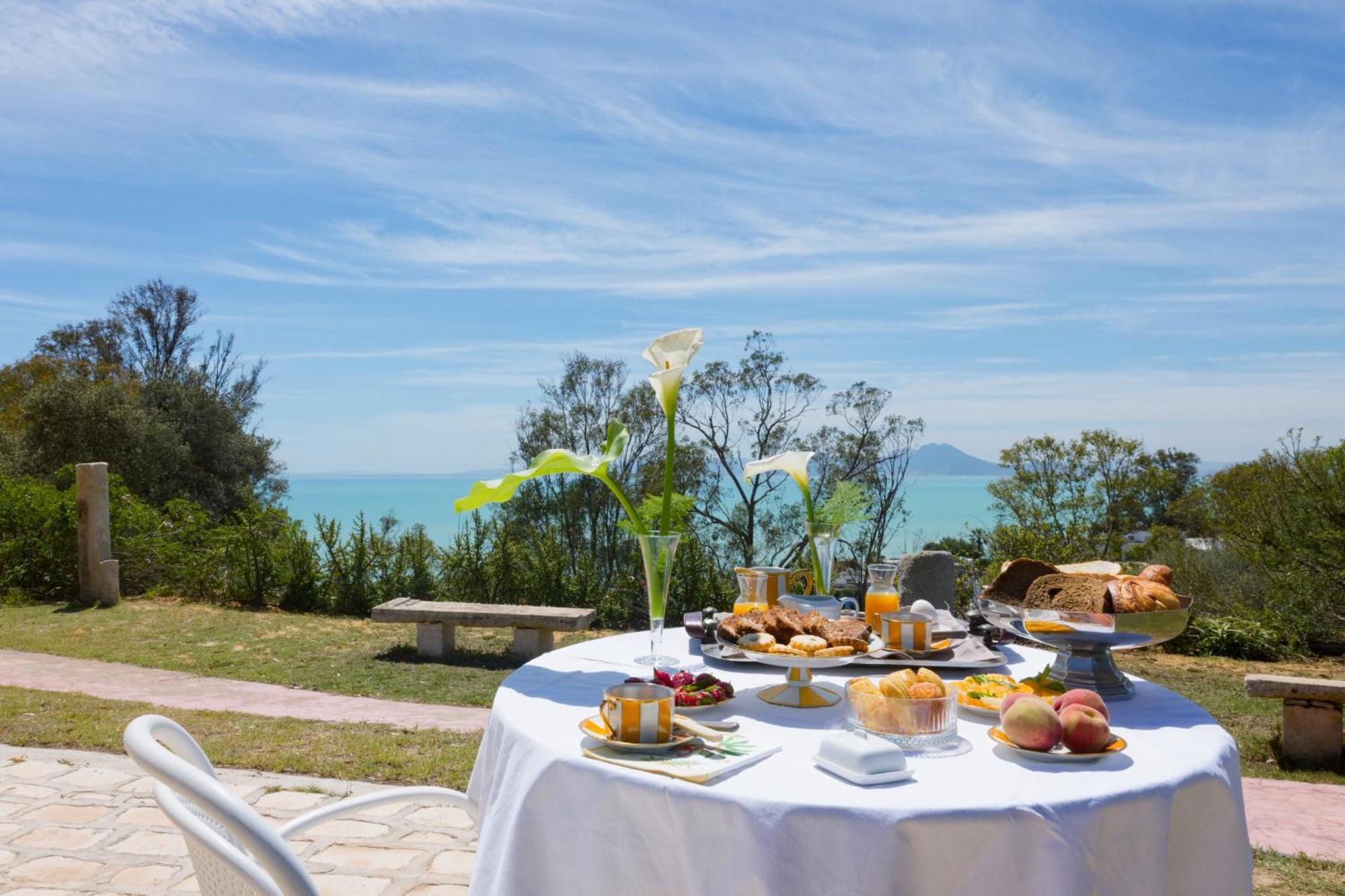Si Brahim Studio Piscine, Sidi Bou Said Exterior photo